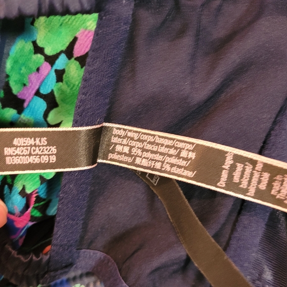 Victoria's Secret Navy Blue Unlined Balconette Bra/Bustier - 32D - Picture 6 of 8